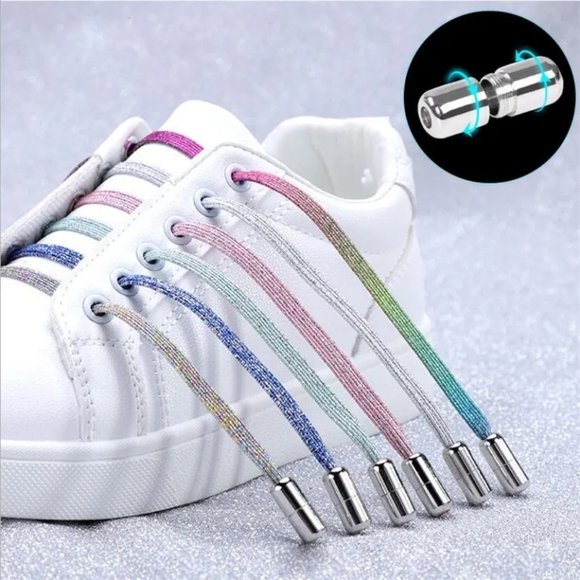 NEW No Tie Lazy Shoelaces | Shoe Decoration - Picture 4 of 14